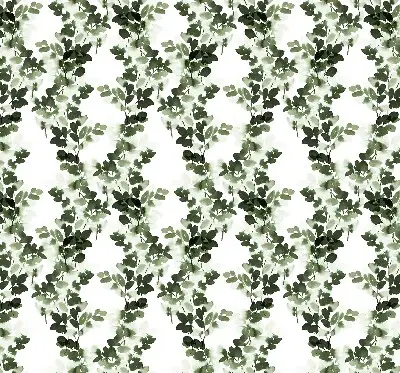 Fensterrollo mit Blättermotiv