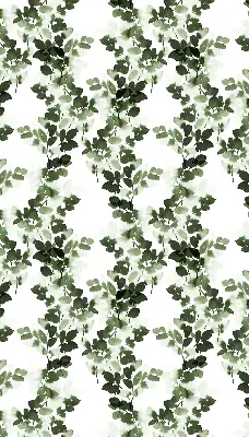 Fensterrollo mit Blättermotiv