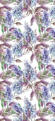 Fensterrollo mit Motiv Sommerblumen
