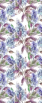 Fensterrollo mit Motiv Sommerblumen