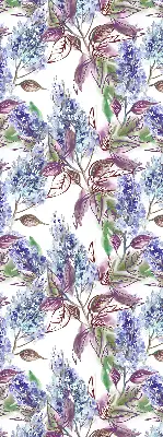 Fensterrollo mit Motiv Sommerblumen