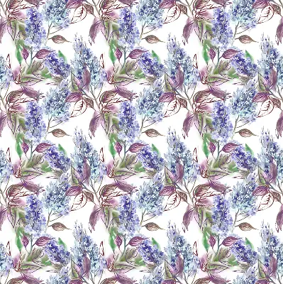 Fensterrollo mit Motiv Sommerblumen