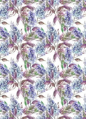 Fensterrollo mit Motiv Sommerblumen
