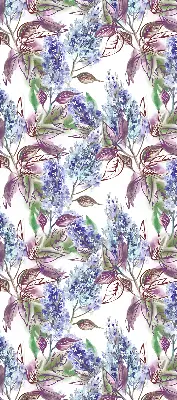 Fensterrollo mit Motiv Sommerblumen