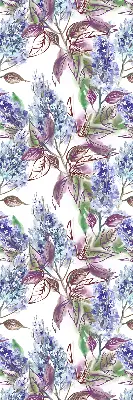 Fensterrollo mit Motiv Sommerblumen