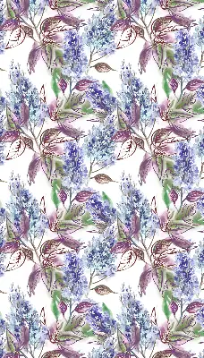 Fensterrollo mit Motiv Sommerblumen