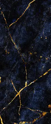 Rollo mit marineblauem Marmordesign