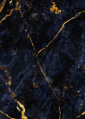 Rollo mit marineblauem Marmordesign