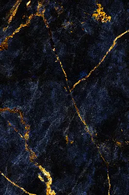 Rollo mit marineblauem Marmordesign