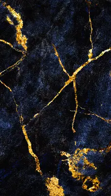 Rollo mit marineblauem Marmordesign