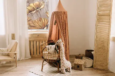 Fensterrollo für Innen mit Pflanzenmotiv