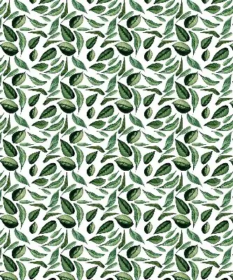 Fensterrollo mit herbstlichem Motiv fallender Blätter für den Innenbereich