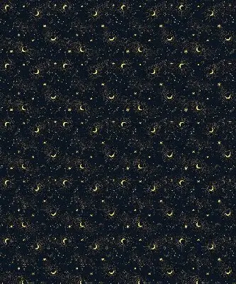 Fensterrollo mit Mond und Sterne Motiv