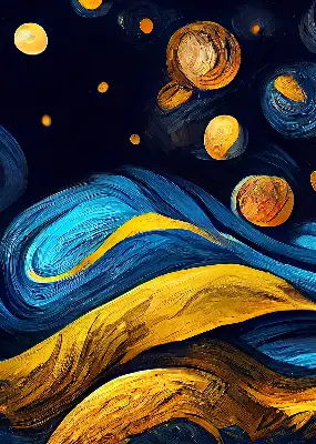 Fensterrollo für den Innenbereich mit Planetenmotiv