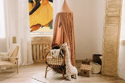 Fensterrollo in der Ausführung Tänzer