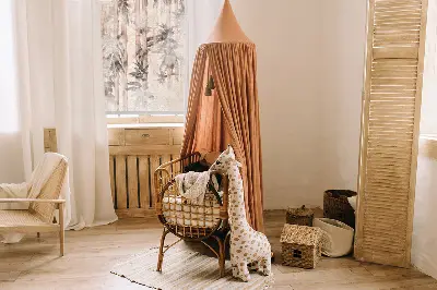 Rollo mit Blättermotiv