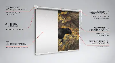 Fensterrollo für den Innenbereich von Puma