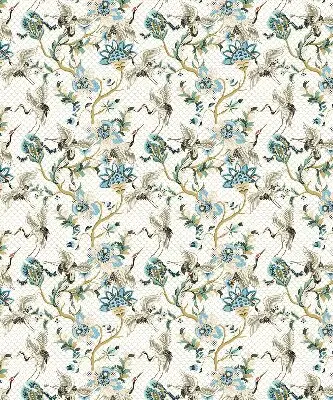 Rollo mit Blumen und Vögel Motiv