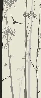 Rollo mit Baummotiv