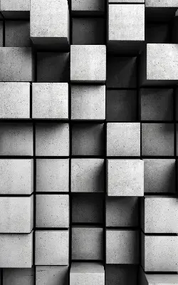 Fensterrollo in der Ausführung Steinwürfel