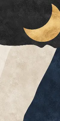 Fensterrollo mit abstraktem modernem Motiv
