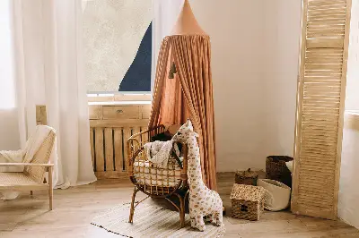 Fensterrollo mit abstraktem modernem Motiv