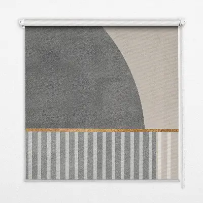 Fensterrollo in einer zufälligen Ausführung