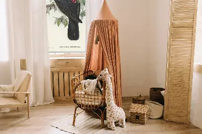 Fensterrollo für den Innenbereich mit Motiv von Vögeln auf einem Ast