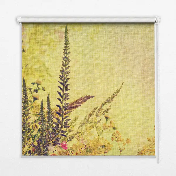 Fensterrollo für Pflanzen