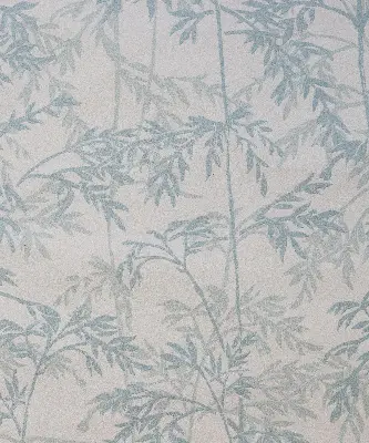 Fensterrollo mit Blättermotiv