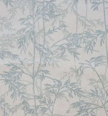 Fensterrollo mit Blättermotiv