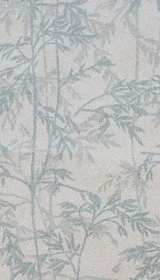 Fensterrollo mit Blättermotiv