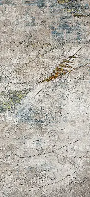 Fensterrollo für den Innenbereich mit Motiv spiegelnde Blätter