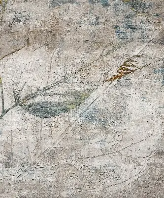 Fensterrollo für den Innenbereich mit Motiv spiegelnde Blätter