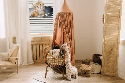 Fensterrollo innen von Ingwerkatze