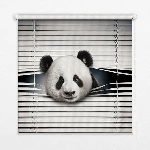 Fensterrollo Panda Design