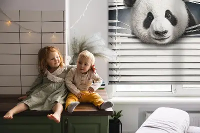 Fensterrollo Panda Design