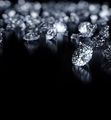 Verdunkelungsrollo Diamanten und Glitzer