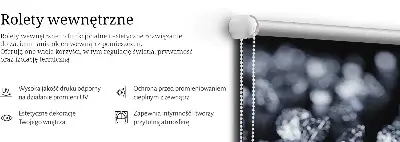 Verdunkelungsrollo Diamanten und Glitzer