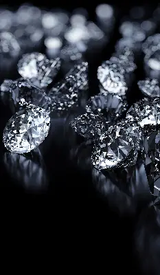 Verdunkelungsrollo Diamanten und Glitzer