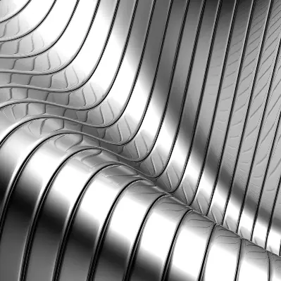 Fenster rollo Metallische Abstraktion