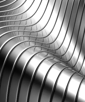 Fenster rollo Metallische Abstraktion