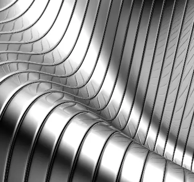 Fenster rollo Metallische Abstraktion