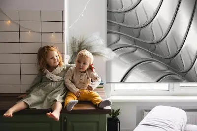 Fenster rollo Metallische Abstraktion