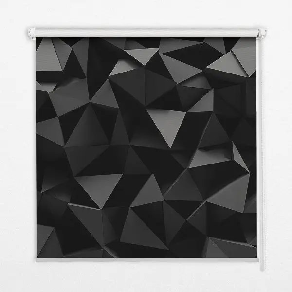 Fenster rollo Schwarzes Origami