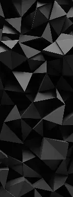 Fenster rollo Schwarzes Origami