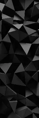 Fenster rollo Schwarzes Origami