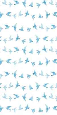 Fenster rollo Blaue Vögel