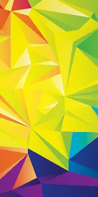 Fenster rollo Buntes Origami-Muster