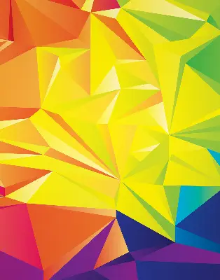 Fenster rollo Buntes Origami-Muster